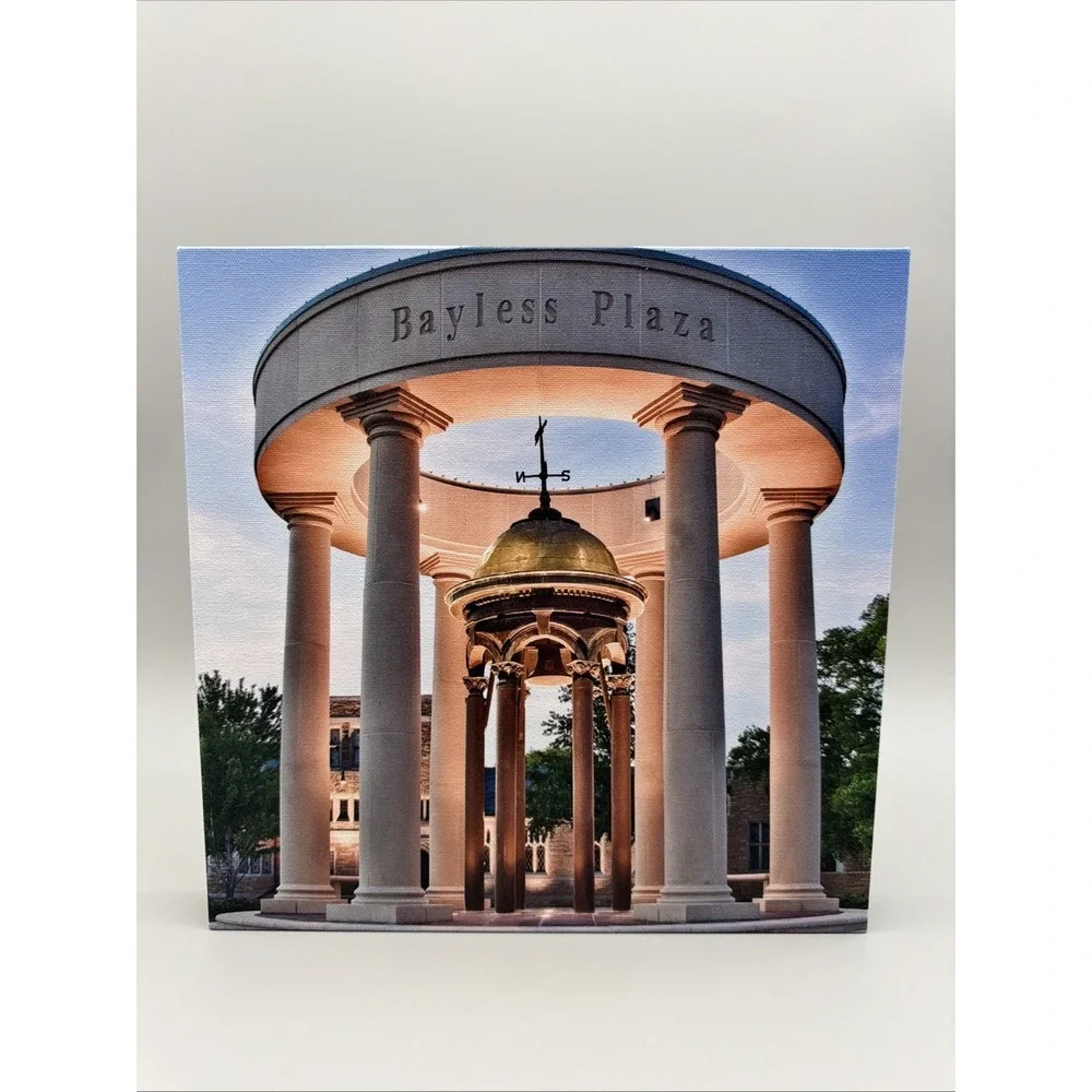 NCAA Tulsa University Bayless Plaza Canvas 12